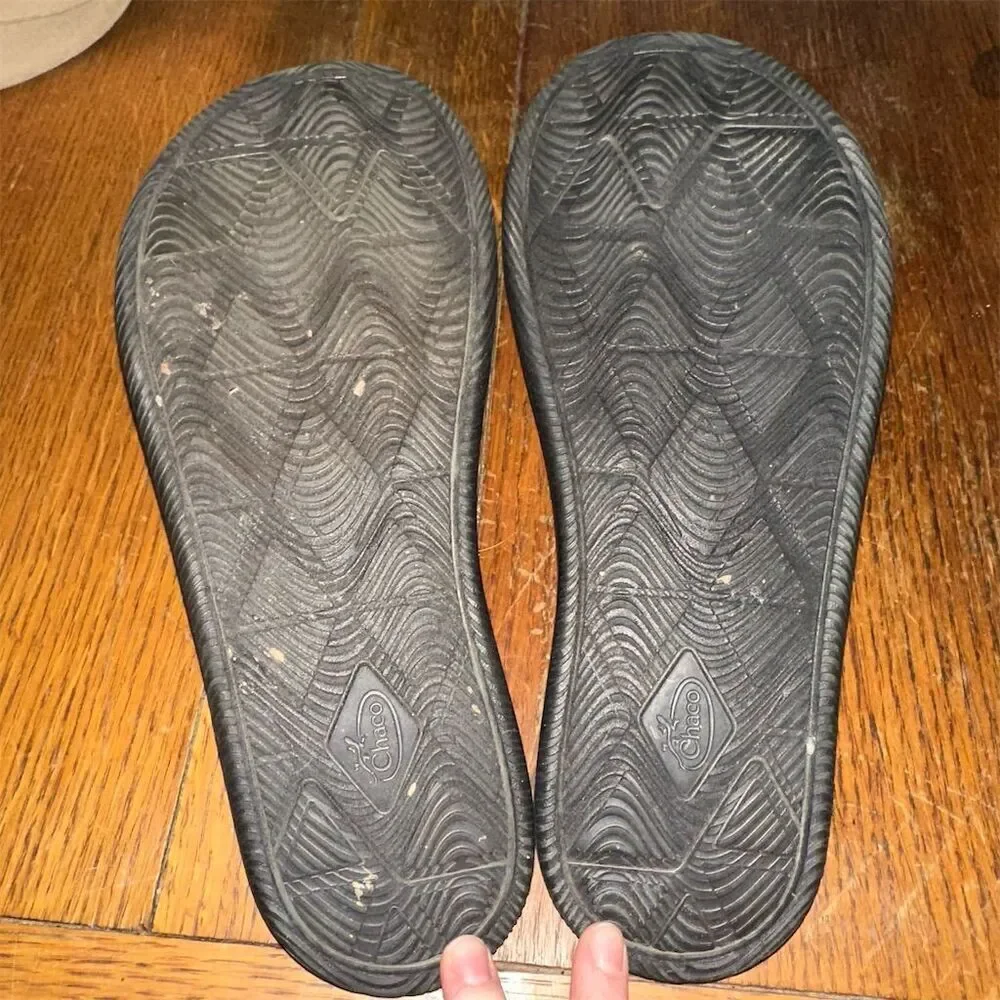 Chaco Men's Chillos Slide Sandals Black Size 12 Casual Summer